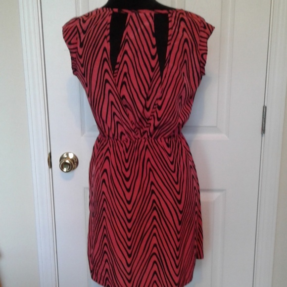 Be bop sz small red/Pink black sz s dress - Picture 3 of 6